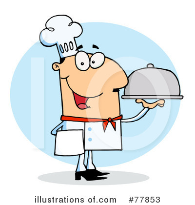 Royalty-Free (RF) Chef Clipart Illustration by Hit Toon - Stock Sample #77853