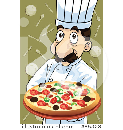 Royalty-Free (RF) Chef Clipart Illustration by mayawizard101 - Stock Sample #85328
