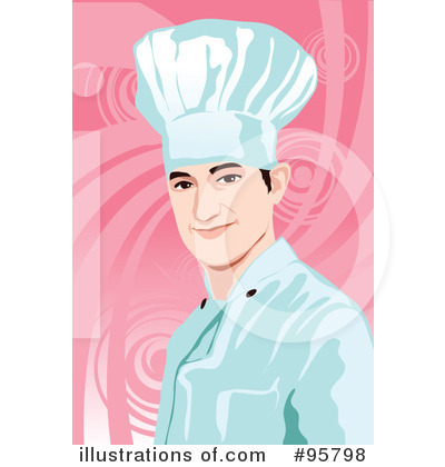Royalty-Free (RF) Chef Clipart Illustration by mayawizard101 - Stock Sample #95798