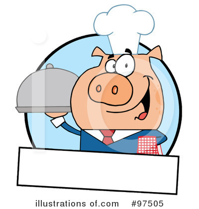 Royalty-Free (RF) Chef Clipart Illustration by Hit Toon - Stock Sample #97505