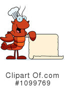 Chef Crawdad Clipart #1099769 by Cory Thoman
