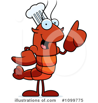 Crawfish Clipart #1099775 by Cory Thoman