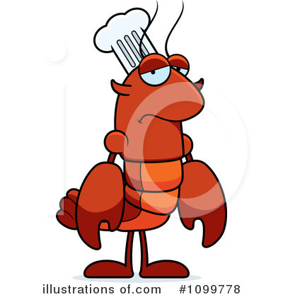 Crawfish Clipart #1099778 by Cory Thoman