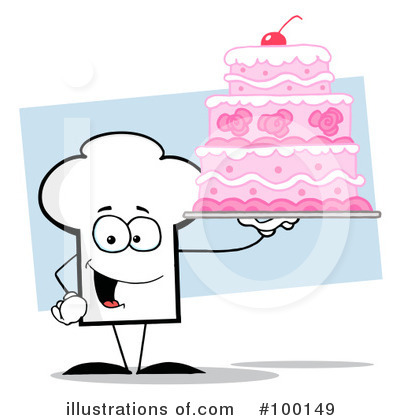 Royalty-Free (RF) Chef Hat Clipart Illustration by Hit Toon - Stock Sample #100149
