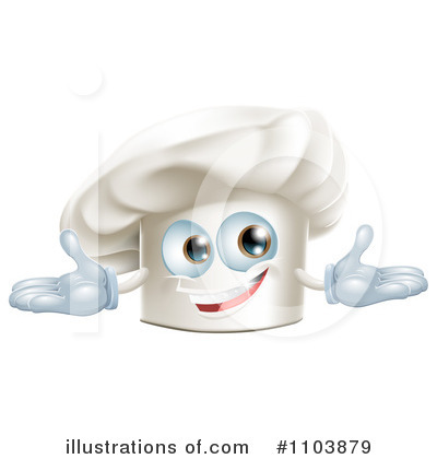 Royalty-Free (RF) Chef Hat Clipart Illustration by AtStockIllustration - Stock Sample #1103879