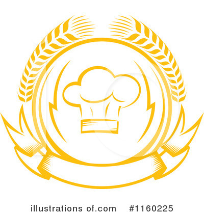 Royalty-Free (RF) Chef Hat Clipart Illustration by Vector Tradition SM - Stock Sample #1160225