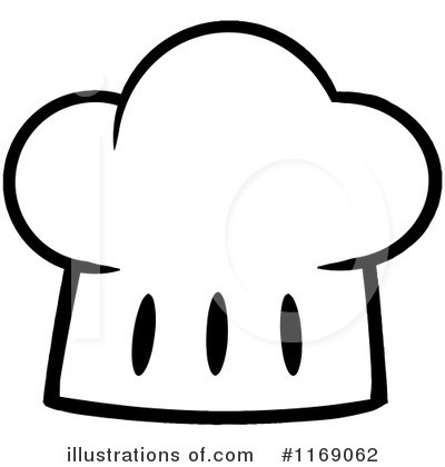 Royalty-Free (RF) Chef Hat Clipart Illustration by Hit Toon - Stock Sample #1169062