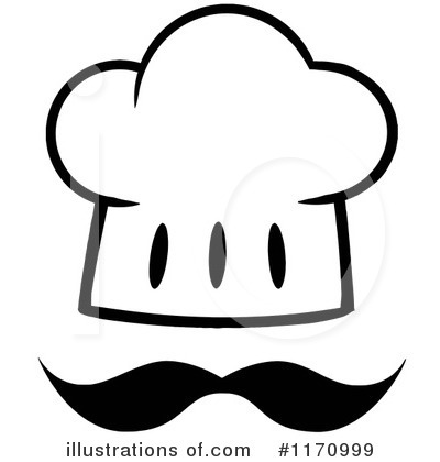 Royalty-Free (RF) Chef Hat Clipart Illustration by Hit Toon - Stock Sample #1170999