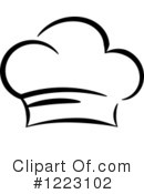 Chef Hat Clipart #1223102 by Vector Tradition SM