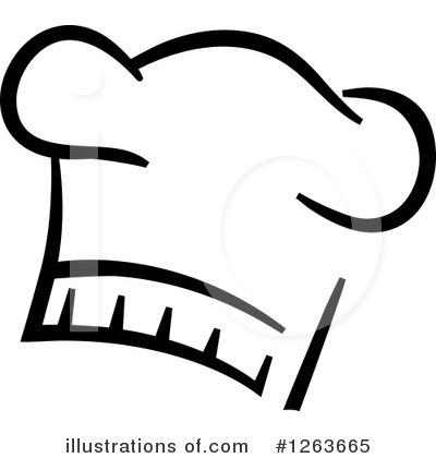 Royalty-Free (RF) Chef Hat Clipart Illustration by Vector Tradition SM - Stock Sample #1263665