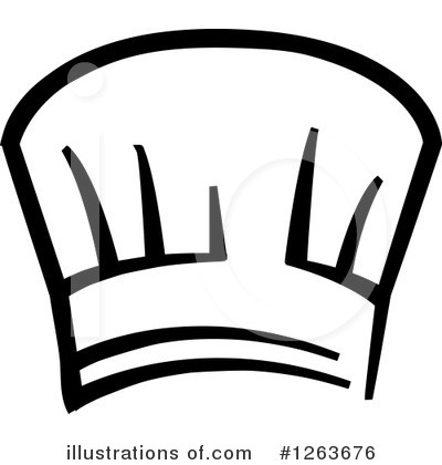 Royalty-Free (RF) Chef Hat Clipart Illustration by Vector Tradition SM - Stock Sample #1263676