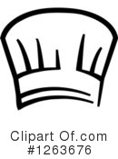 Chef Hat Clipart #1263676 by Vector Tradition SM