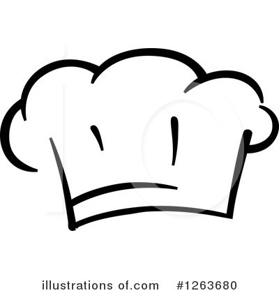 Royalty-Free (RF) Chef Hat Clipart Illustration by Vector Tradition SM - Stock Sample #1263680