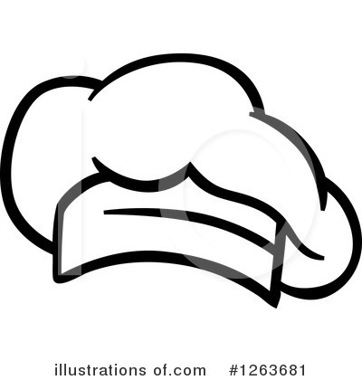 Royalty-Free (RF) Chef Hat Clipart Illustration by Vector Tradition SM - Stock Sample #1263681