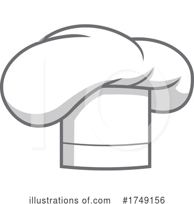Royalty-Free (RF) Chef Hat Clipart Illustration by Hit Toon - Stock Sample #1749156
