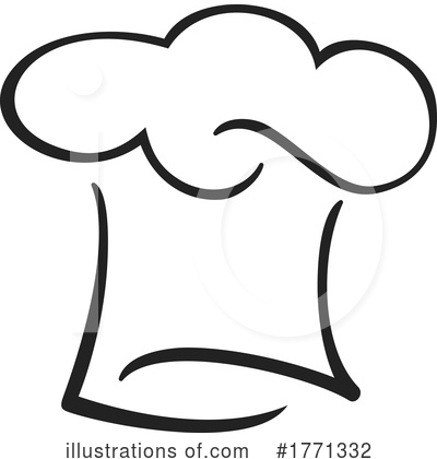 Royalty-Free (RF) Chef Hat Clipart Illustration by Vector Tradition SM - Stock Sample #1771332