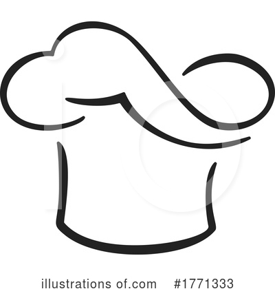 Royalty-Free (RF) Chef Hat Clipart Illustration by Vector Tradition SM - Stock Sample #1771333