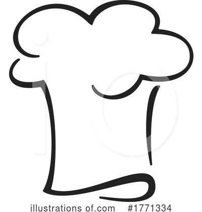 Royalty-Free (RF) Chef Hat Clipart Illustration by Vector Tradition SM - Stock Sample #1771334
