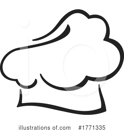 Royalty-Free (RF) Chef Hat Clipart Illustration by Vector Tradition SM - Stock Sample #1771335