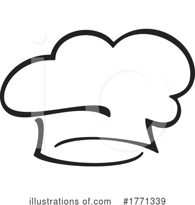 Royalty-Free (RF) Chef Hat Clipart Illustration by Vector Tradition SM - Stock Sample #1771339