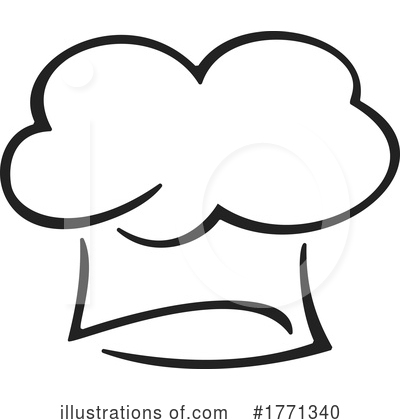 Chef Hat Clipart #1771340 by Vector Tradition SM