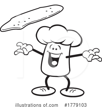 Chef Hat Mascot Clipart #1779103 by Johnny Sajem