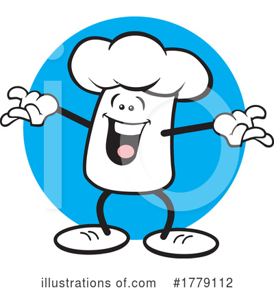 Chef Hat Mascot Clipart #1779112 by Johnny Sajem