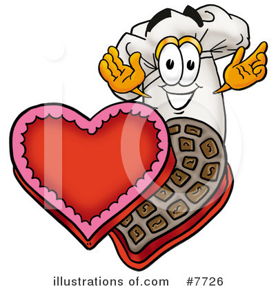 Royalty-Free (RF) Chef Hat Clipart Illustration by Mascot Junction - Stock Sample #7726