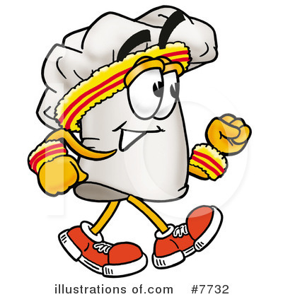 Royalty-Free (RF) Chef Hat Clipart Illustration by Mascot Junction - Stock Sample #7732