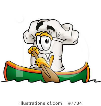 Royalty-Free (RF) Chef Hat Clipart Illustration by Mascot Junction - Stock Sample #7734
