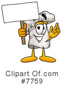 Chef Hat Clipart #7759 by Mascot Junction