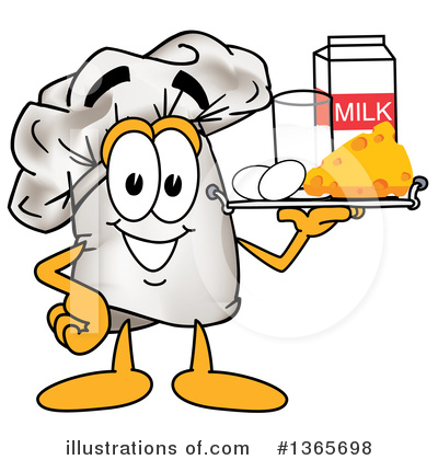 Royalty-Free (RF) Chef Hat Mascot Clipart Illustration by Mascot Junction - Stock Sample #1365698