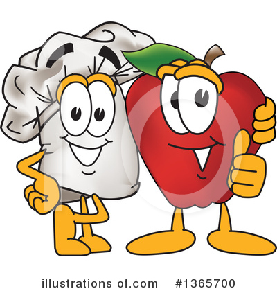 Chef Hat Mascot Clipart #1365700 by Mascot Junction