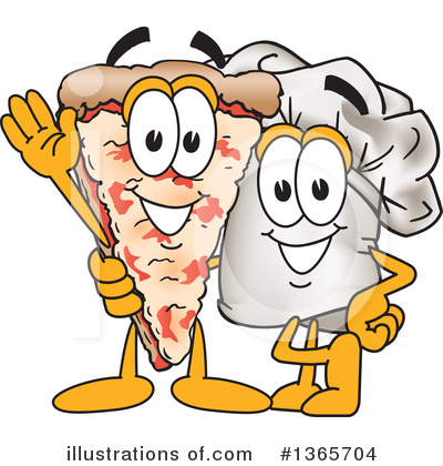 Royalty-Free (RF) Chef Hat Mascot Clipart Illustration by Mascot Junction - Stock Sample #1365704