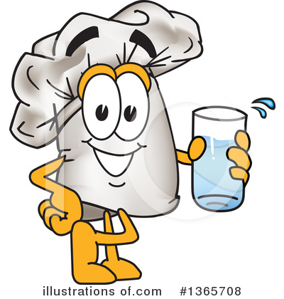 Chef Hat Mascot Clipart #1365708 by Mascot Junction