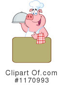 Chef Pig Clipart #1170993 by Hit Toon
