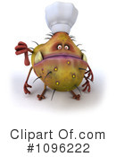 Chef Virus Clipart #1096222 by Julos
