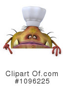 Chef Virus Clipart #1096225 by Julos