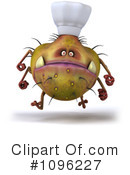 Chef Virus Clipart #1096227 by Julos
