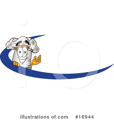 Chefs Hat Character Clipart #16944 by Mascot Junction