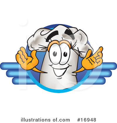 Chef Hat Clipart #16948 by Mascot Junction
