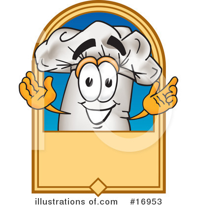 Chef Clipart #16953 by Mascot Junction