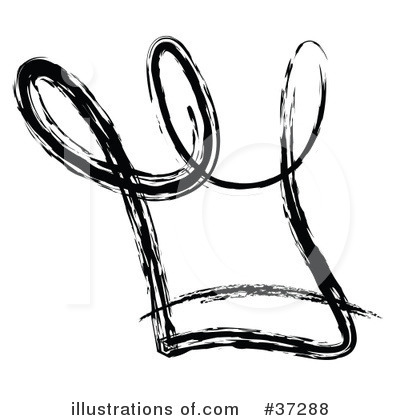 Royalty-Free (RF) Chefs Hat Clipart Illustration by Andy Nortnik - Stock Sample #37288
