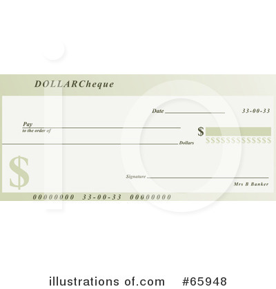 Cheque Clipart #65948 by Prawny