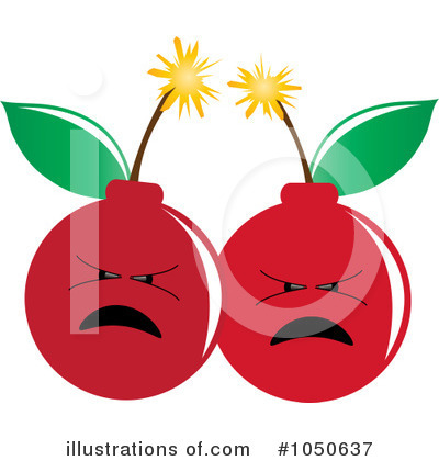 Royalty-Free (RF) Cherries Clipart Illustration by Pams Clipart - Stock Sample #1050637