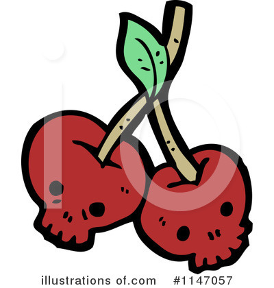 Royalty-Free (RF) Cherry Clipart Illustration by lineartestpilot - Stock Sample #1147057