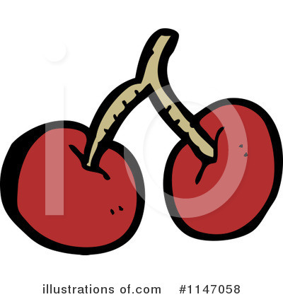 Royalty-Free (RF) Cherry Clipart Illustration by lineartestpilot - Stock Sample #1147058