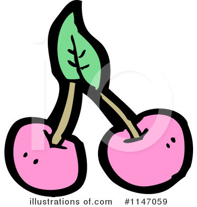 Royalty-Free (RF) Cherry Clipart Illustration by lineartestpilot - Stock Sample #1147059