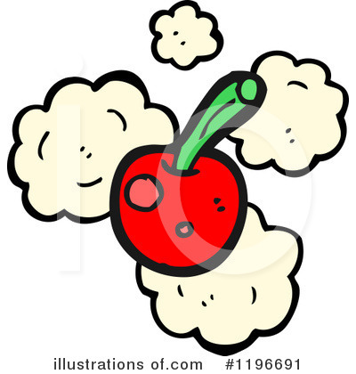 Royalty-Free (RF) Cherry Clipart Illustration by lineartestpilot - Stock Sample #1196691