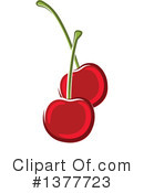 Cherry Clipart #1377723 by Vector Tradition SM